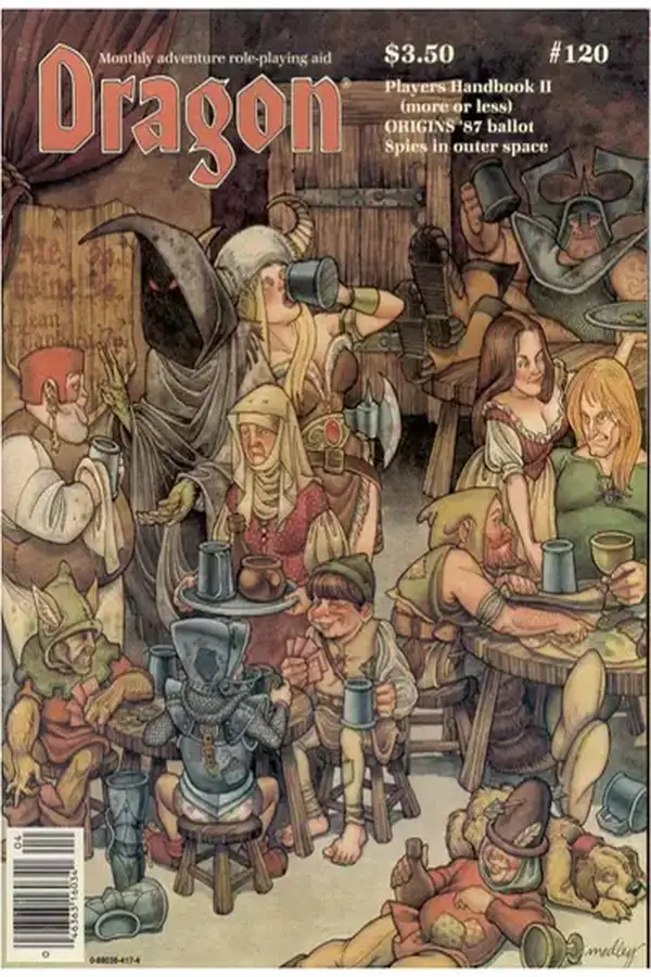 DRAGON - Issue 120 Cover