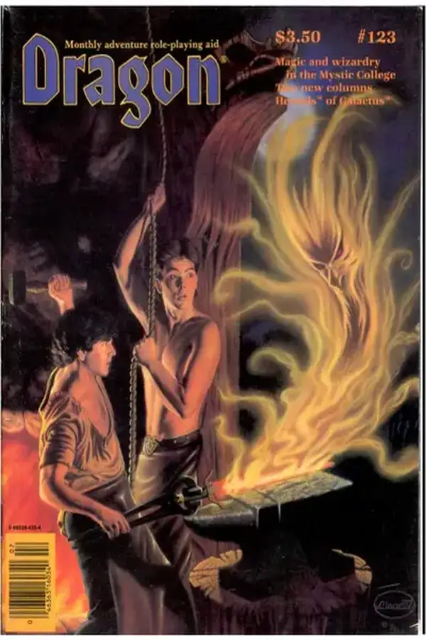 DRAGON - Issue 123 Cover