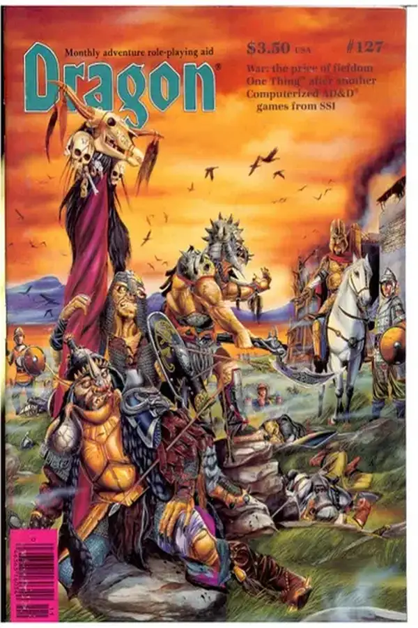 DRAGON - Issue 127 Cover