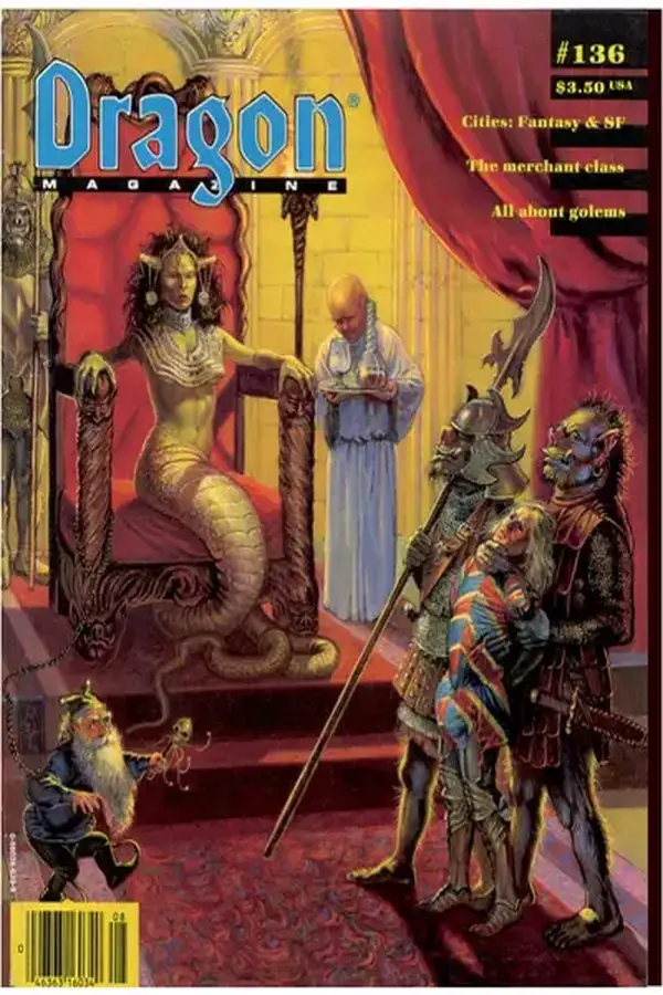 DRAGON - Issue 136 Cover