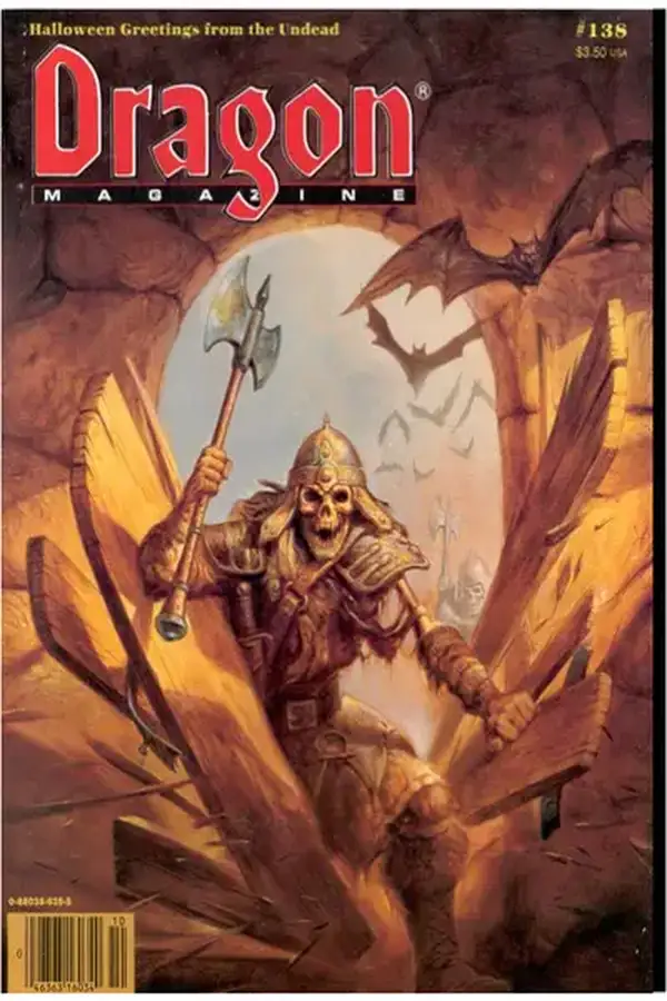 DRAGON - Issue 138 Cover
