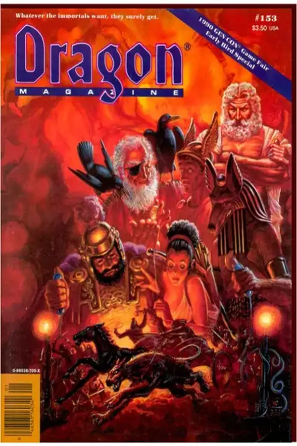 DRAGON - Issue 153 Cover