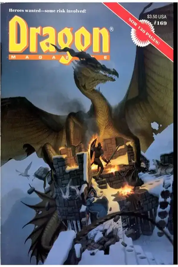 DRAGON - Issue 169 Cover
