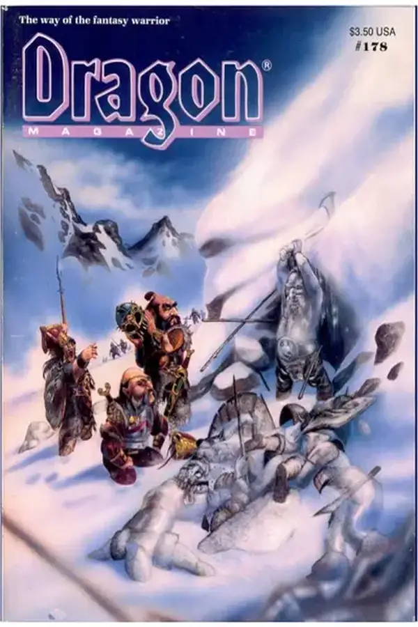 DRAGON - Issue 178 Cover