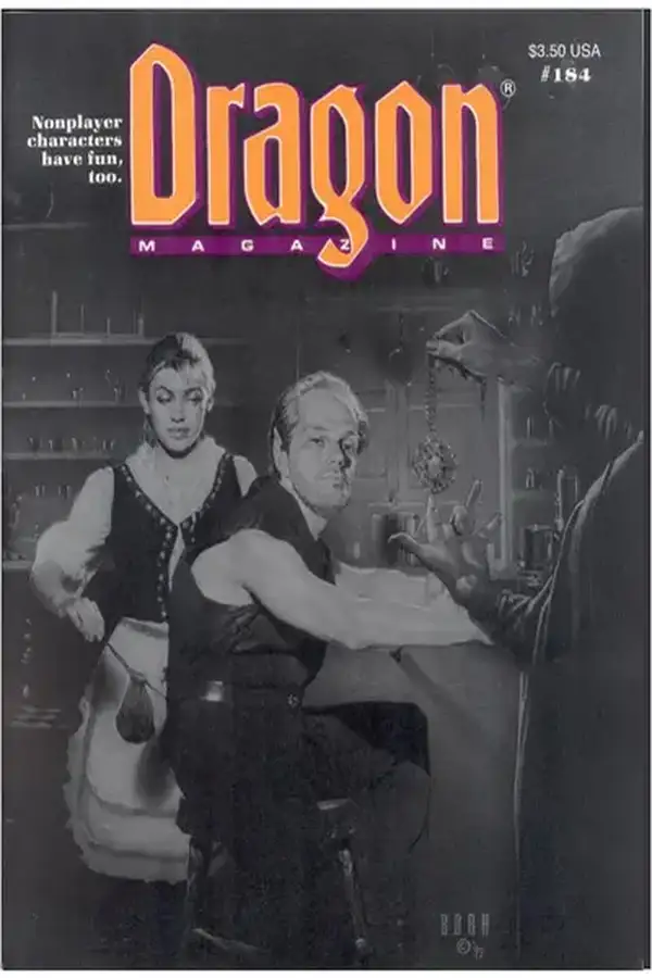 DRAGON - Issue 184 Cover