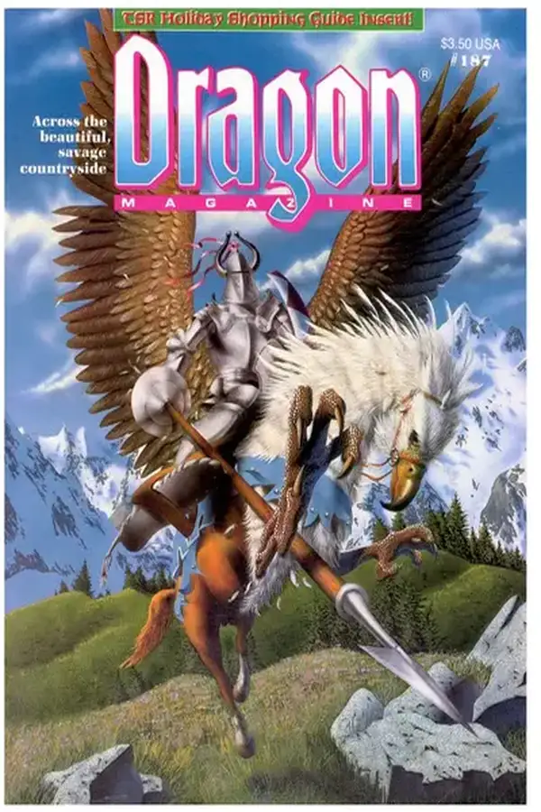 DRAGON - Issue 187 Cover