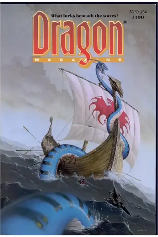 DRAGON - Issue 190 Cover