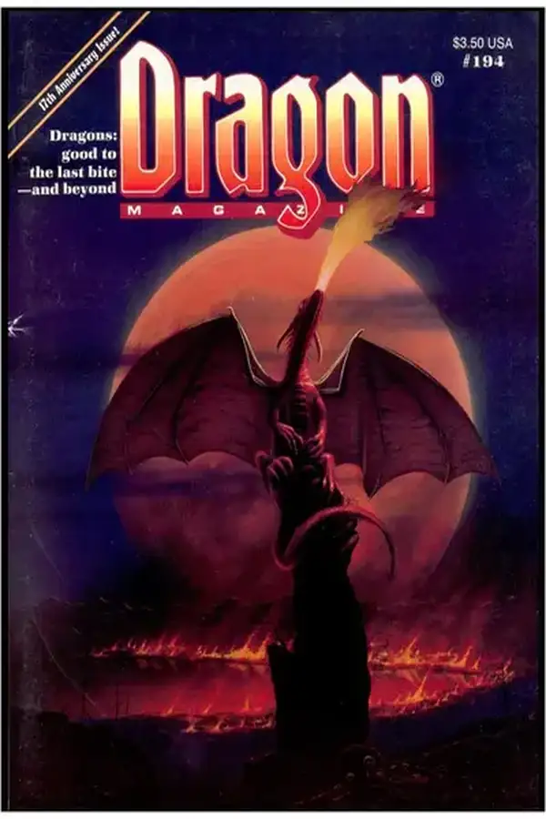 DRAGON - Issue 194 Cover