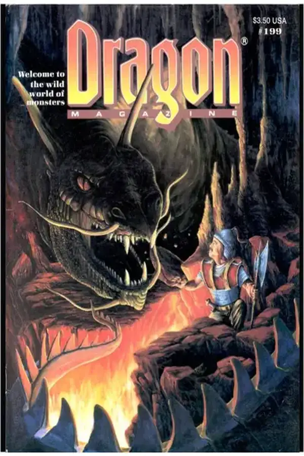 DRAGON - Issue 199 Cover