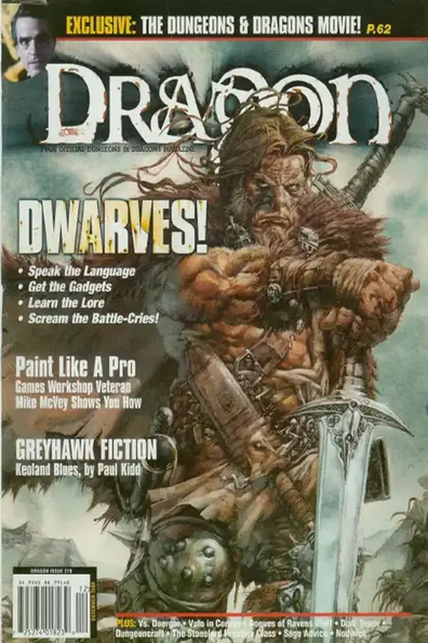 DRAGON - Issue 278 Cover