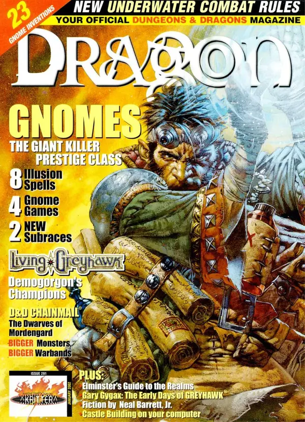DRAGON - Issue 291 Cover