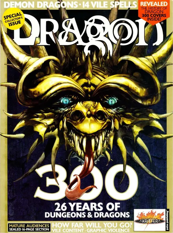 DRAGON - Issue 300 Cover