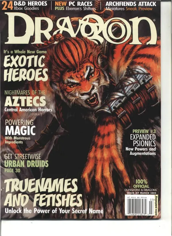 DRAGON - Issue 317 Cover