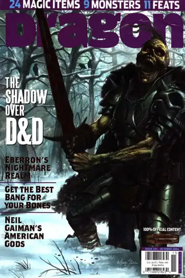 DRAGON - Issue 324 Cover