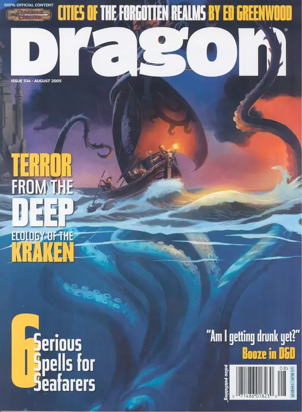 DRAGON - Issue 334 Cover