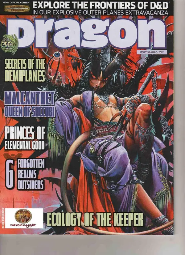 DRAGON - Issue 353 Cover