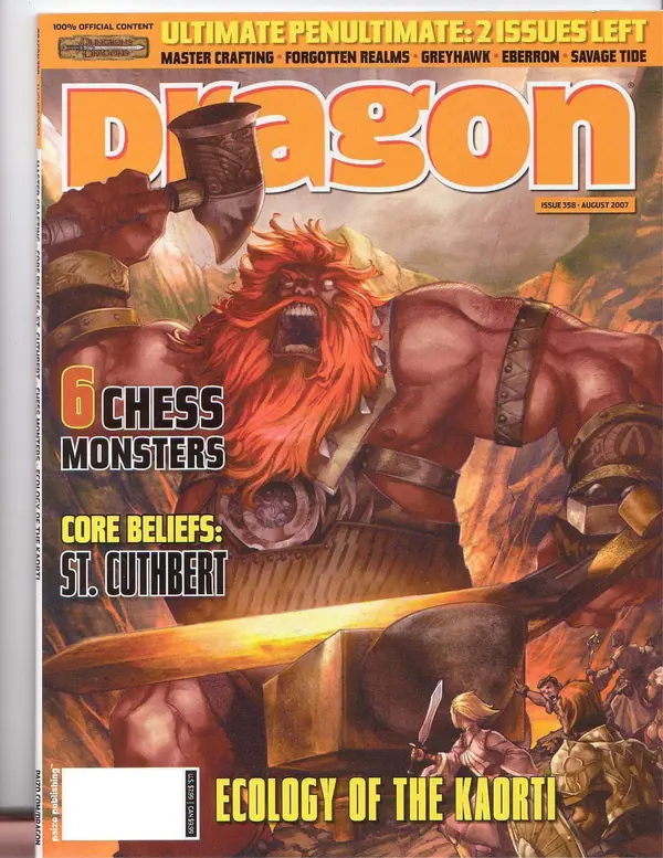 DRAGON - Issue 358 Cover