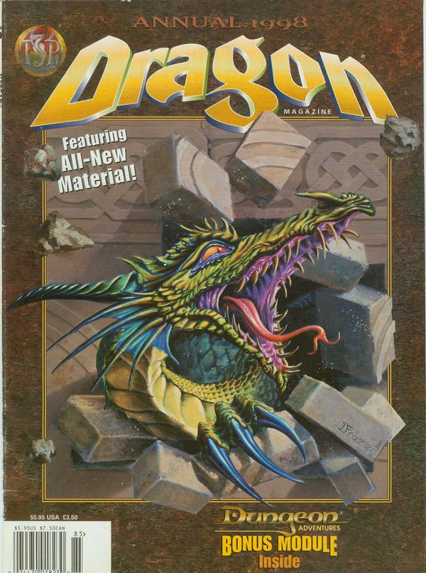 DRAGON - 1998 Cover