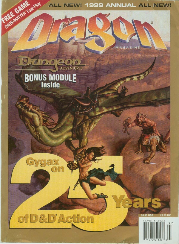 DRAGON - 1999 Cover