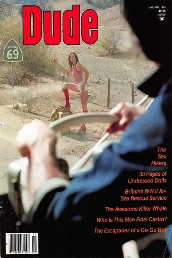 Dude January 1979 Cover