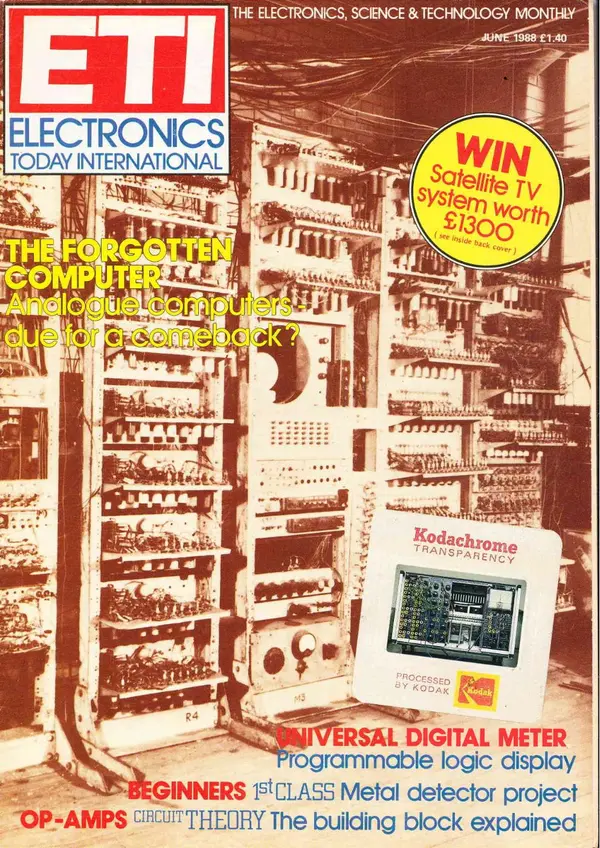 ELECTRONICSTODAY - June 1988 Cover
