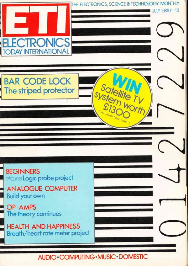 ELECTRONICSTODAY - July 1988 Cover