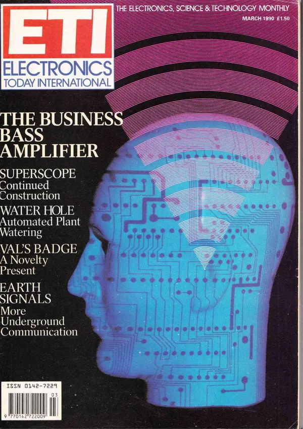 ELECTRONICSTODAY - March 1990 Cover