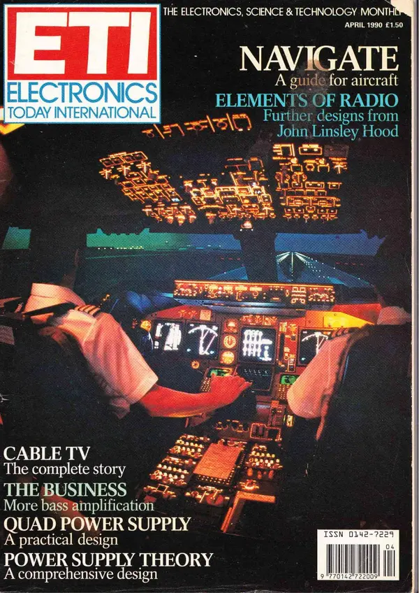 ELECTRONICSTODAY - April 1990 Cover