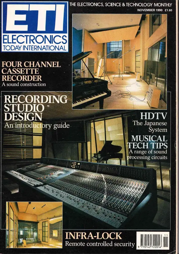 ELECTRONICSTODAY - November 1990 Cover