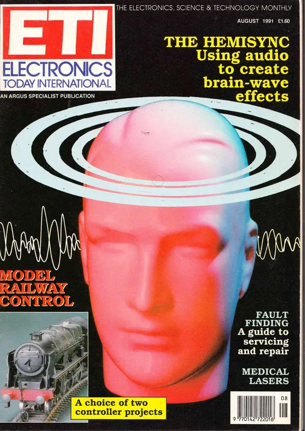 ELECTRONICSTODAY - August 1991 Cover