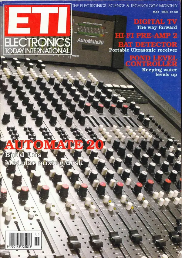 ELECTRONICSTODAY - May 1992 Cover