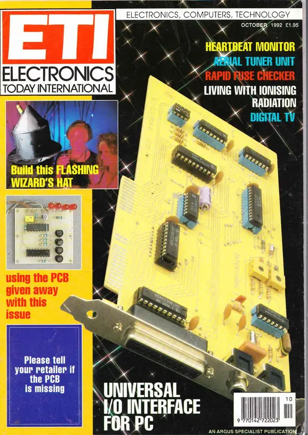ELECTRONICSTODAY - October 1992 Cover