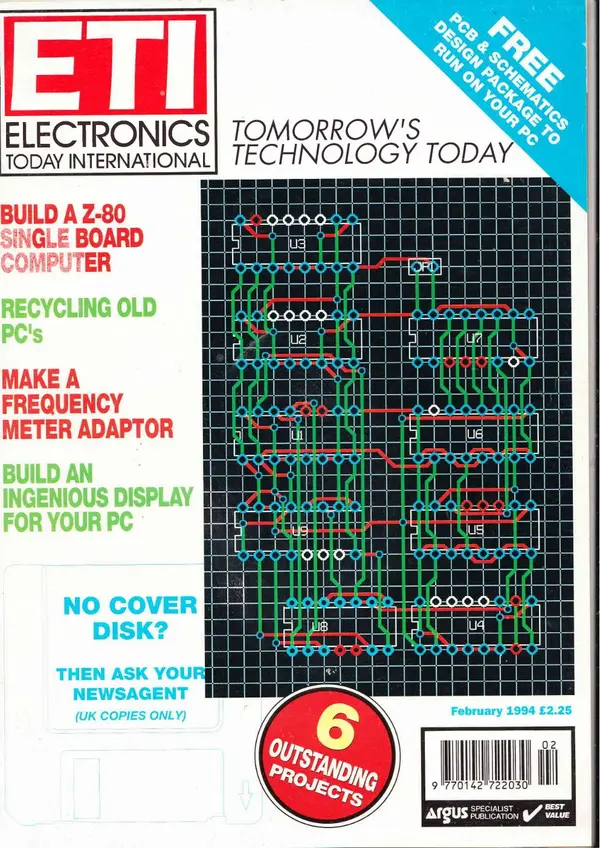 ELECTRONICSTODAY - February 1994 Cover