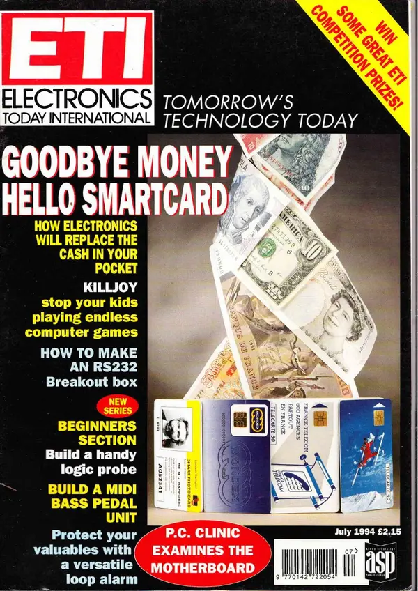 ELECTRONICSTODAY - July 1994 Cover
