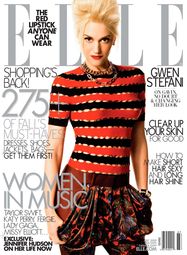 Elle - July 2009 Cover