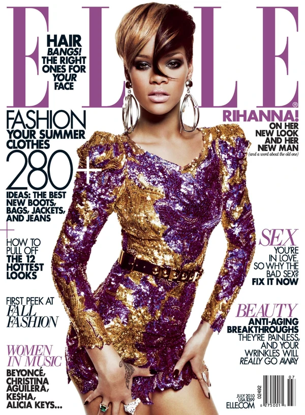 Elle - July 2010 Cover