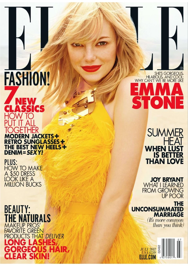 Elle - July 2011 Cover