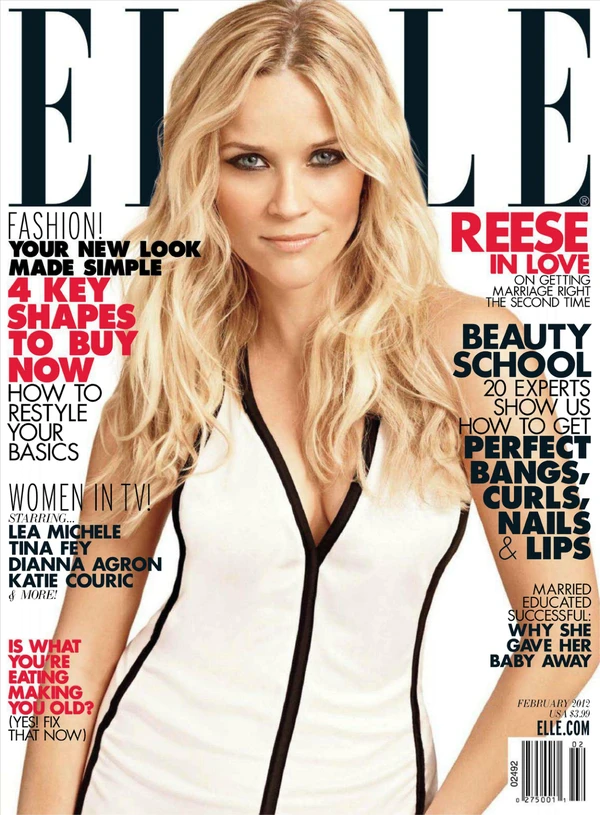Elle - February 2012 Cover