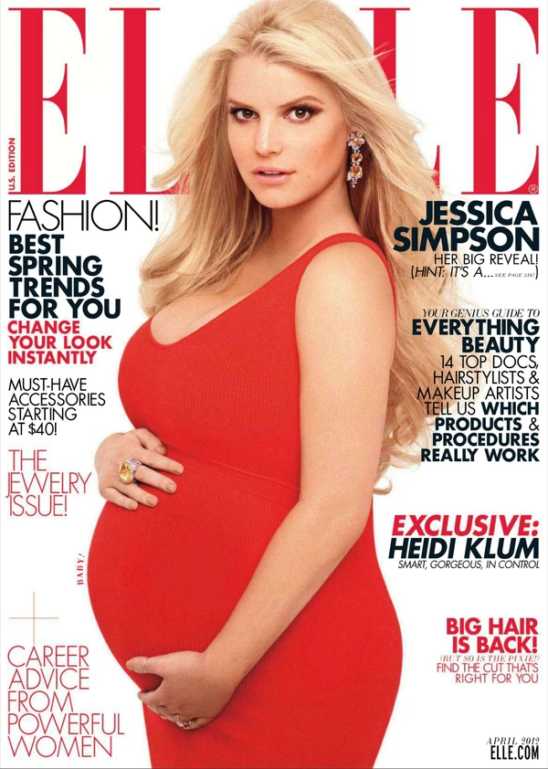 Elle - April 2012 Cover