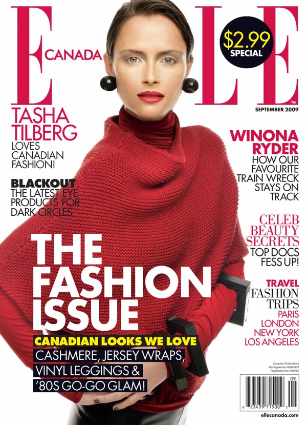 Ellecanada - September 2009 Cover