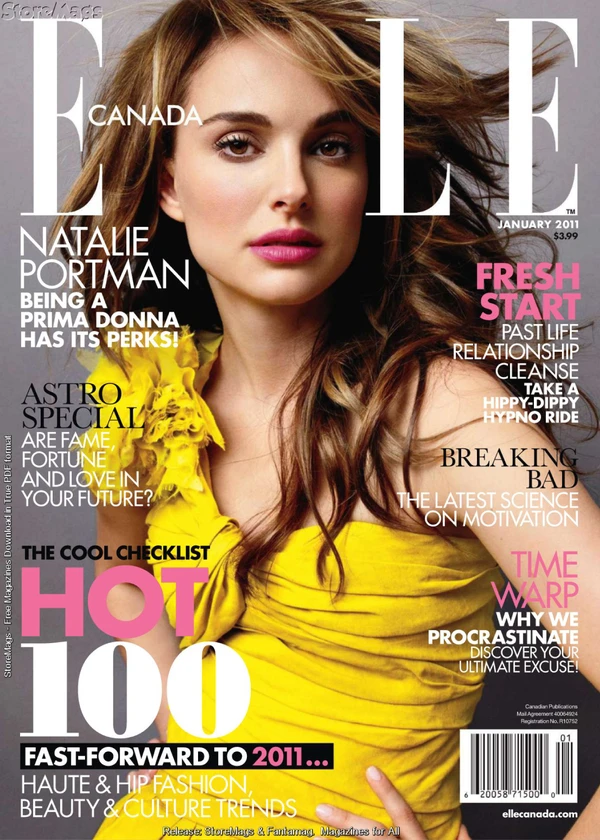 Ellecanada - January 2011 Cover