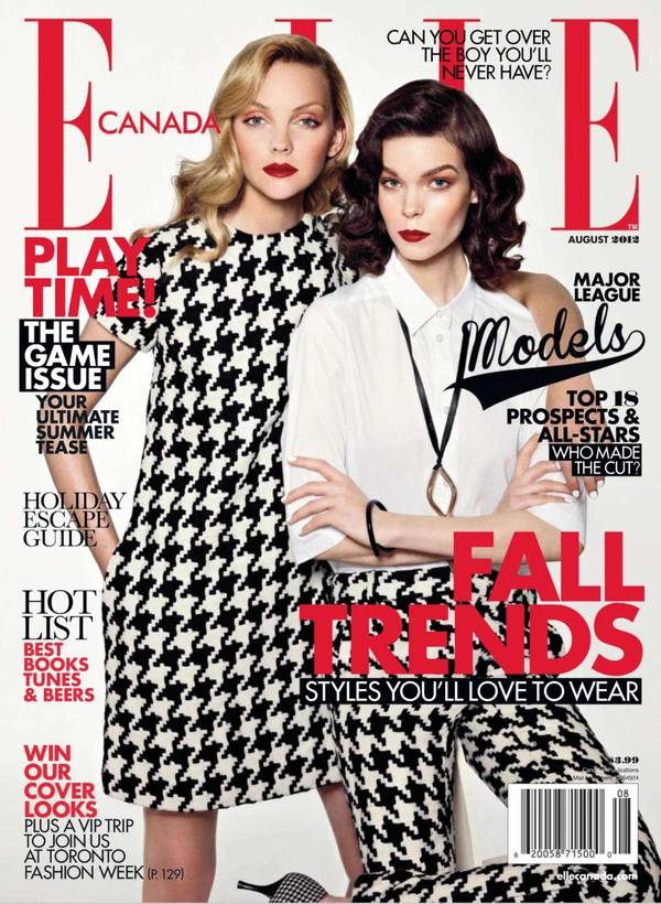 Ellecanada - August 2012 Cover