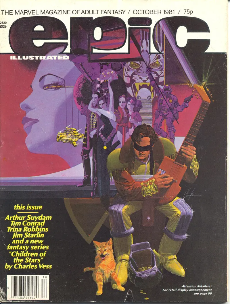 Epic October 1981 Cover