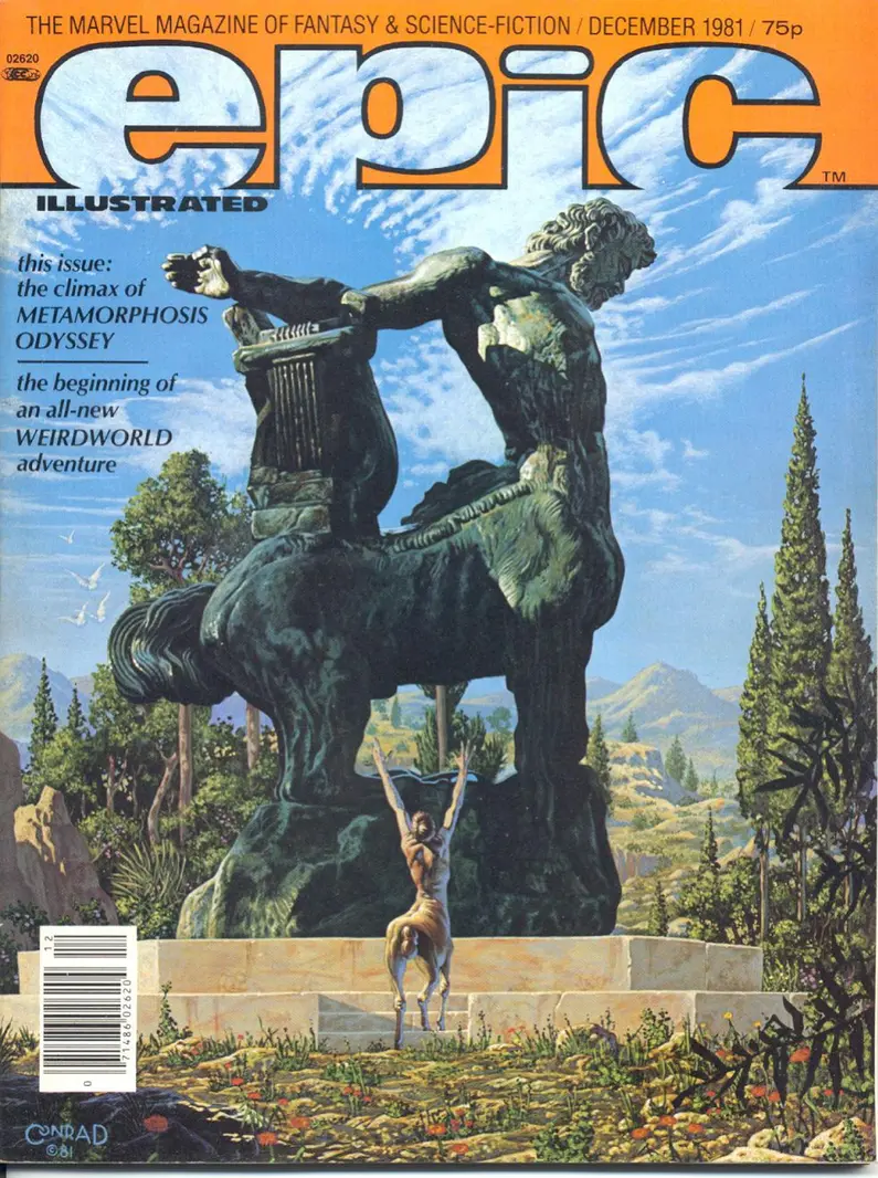 Epic December 1981 Cover
