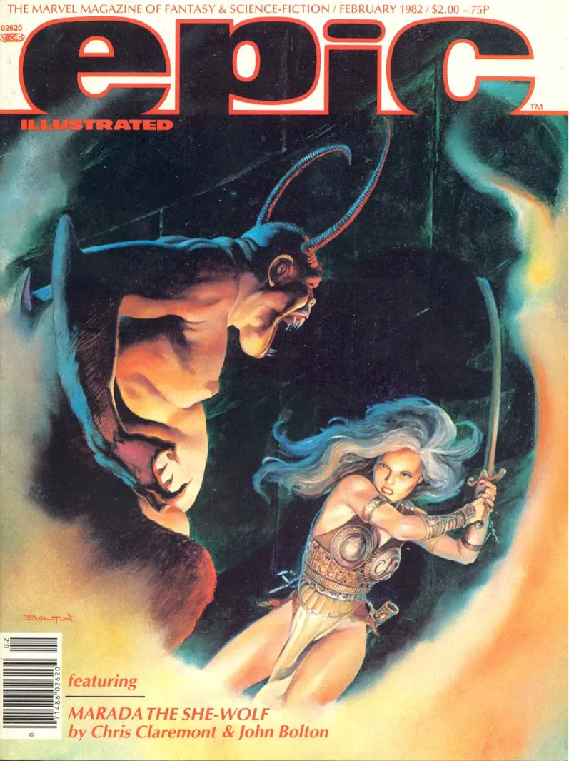 Epic February 1982 Cover