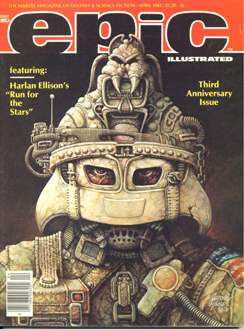 Epic April 1982 Cover