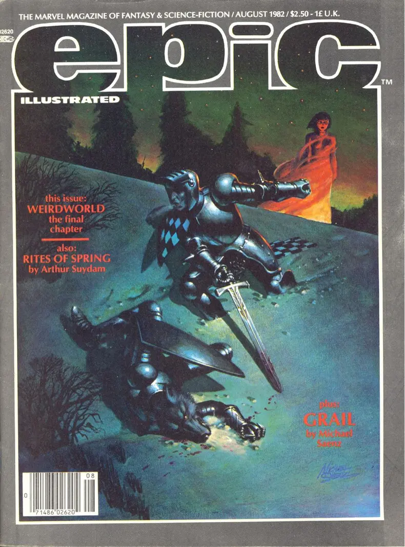 Epic August 1982 Cover