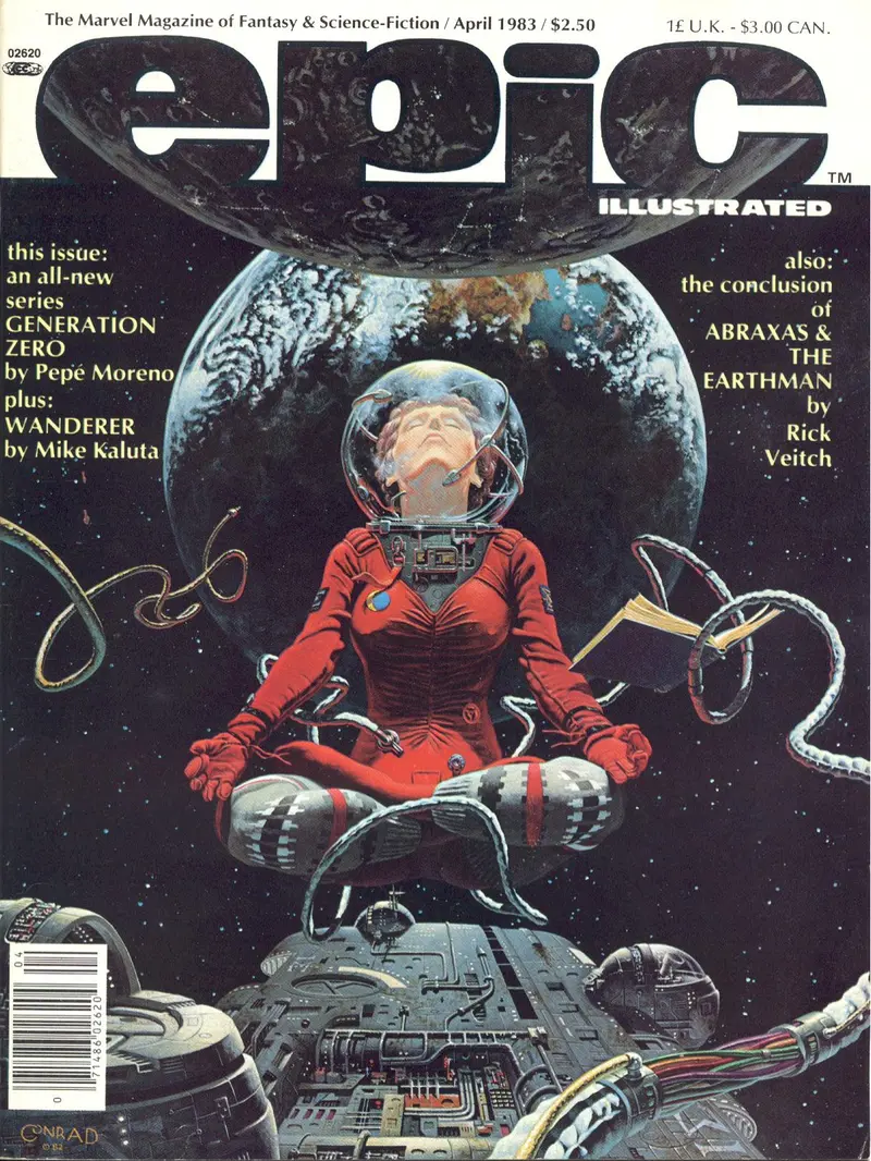 Epic April 1983 Cover