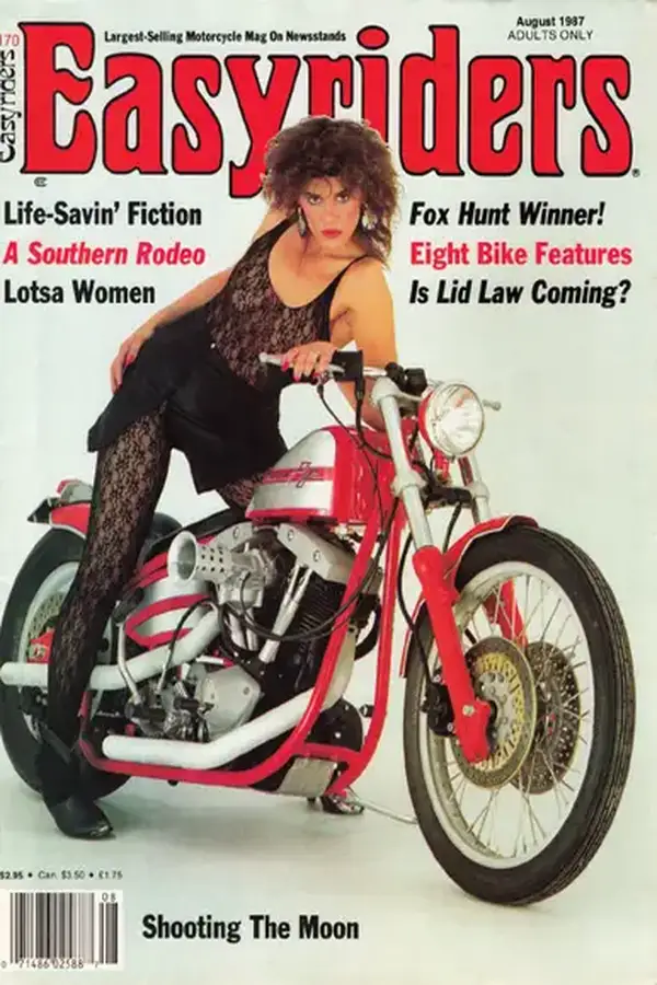 ERIDERS - August 1987 Cover