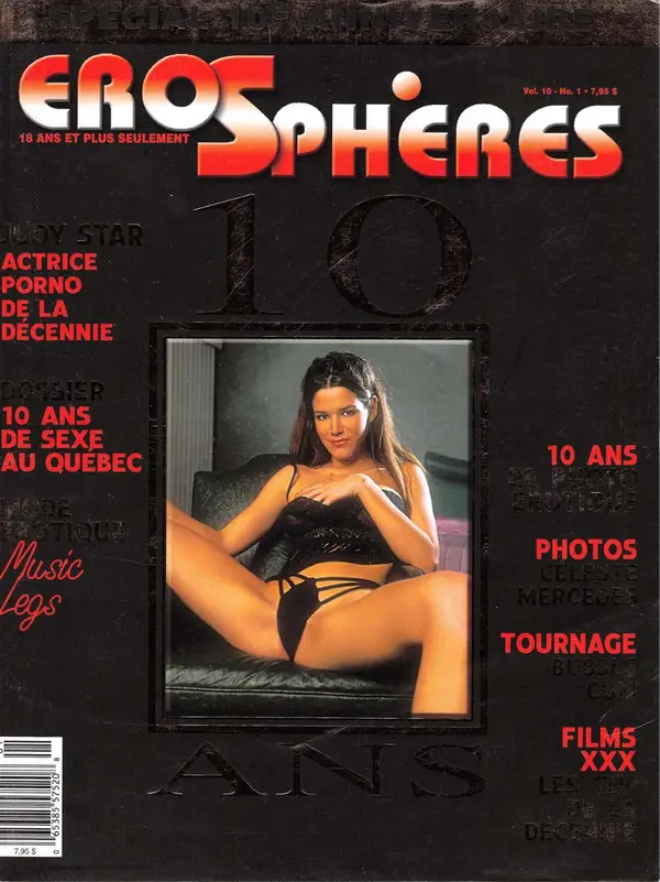 Érosphères Vol. 10 # 1 Cover